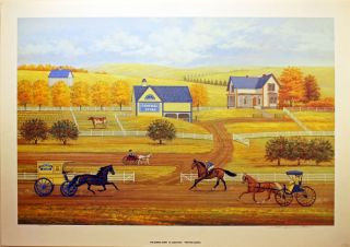 " The General Store " 32x23 Limited Edition Signed By Judith Blinn