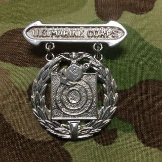 Us Marine Corps - Basic Qualification Badge / Medal Usmc Wwii Korea Unmarked