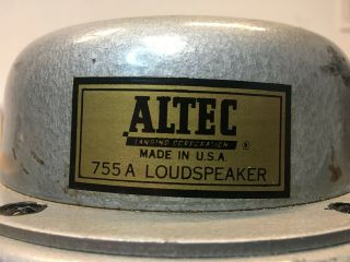 Altec Lansing 755A Western Electric Era Vintage Full Range Speaker 8 