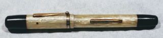 Unbranded Mini Fountain Pen,  Fine Point 14kt Nib Lever Filler.  Look
