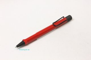 Lamy Safari Old Color Red With Black Clip As Ballpoint Pen