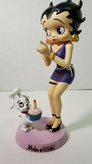 Betty Boop Make A Wish Betty Resin Figurine Westland Giftware 20133 Birthday