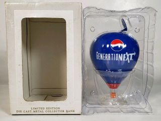 1997 Spec Cast Pepsi Cola Generationext Die - Cast Collectors Bank Hot Air Ballon