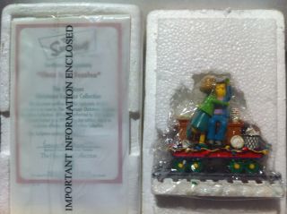 Simpsons Hamilton Sculpture Class Is In Session Christmas Train Very Rare Figure
