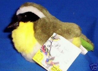 Audubon Wild Republic Common Yellow Throat Song Bird Nwt Yellowthroat