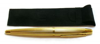 Alfred Dunhill Ad 2000 Gold Plated Fountain Pen
