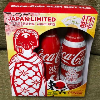 Coca - Cola Slim Bottle Set Of 3 Limited Edition Olympic Shibuya Rugby From Japan