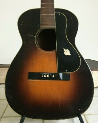 1930 Regal Or Washburn Vintage Sunburst Acoustic Guitar Luthier Project " Mager "