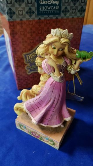 Jim Shore Disney Rapunzel And Pascal Figurine 4037514 Display Item