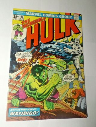 Marvel Incredible Hulk 180 1st Appearance Of Wolverine F/vf See Photos Seal