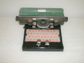 Vintage 1935 American Flyer Toy Typewriter No.  575 - Displays Well - Not