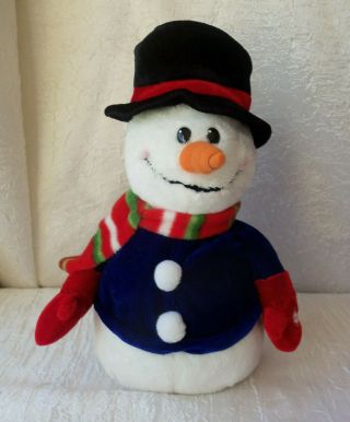 Kids Of America Animated Snowman Cheeks Light Up Dances Plays Let It Snow 103