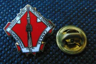Amalgamated Transit Union Toronto Ontario Canada Local 113 Cn Tower Pin