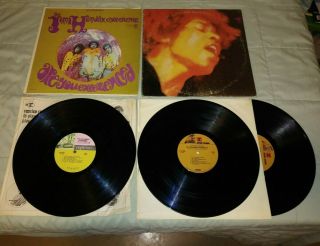 1st Tri - Color Are You Experienced? Jimi Hendrix Vinyl Lp Electric Ladyland Orig