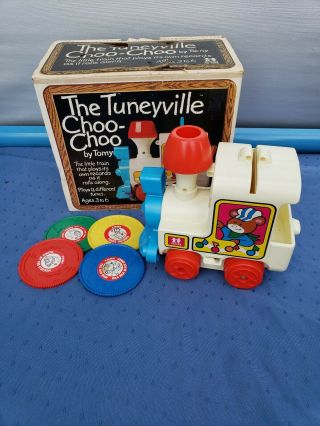 1975 The Tuneyville Choo - Choo By Tomy With 4 Records Not