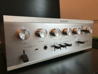 Sony Ta - 1120a Top Of The Line Vintage Integrated Amplifier
