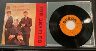The Beatles 1963 France From Me To You Ep 1st Press Sleeve