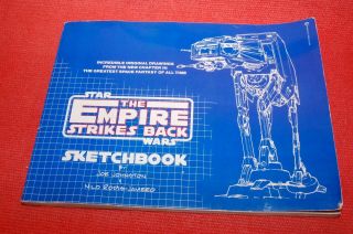 Star Wars The Empire Strikes Back Sketchbook,  1980 1st Edition,