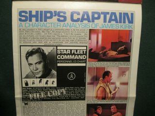 Star Trek Voyage Seven Giant Poster Book Stardate For The Love Of Jim James Kirk