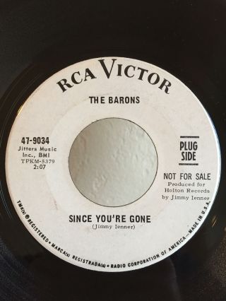 Northern Soul Promo 45 The Barons Since You 