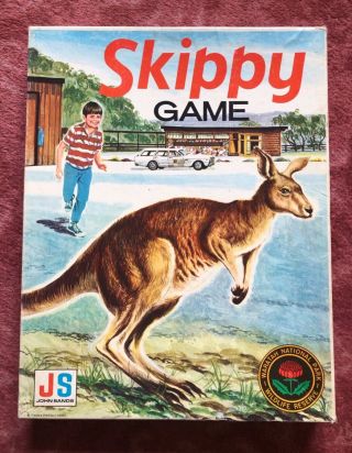 Skippy Board Game By John Sands,  1970 