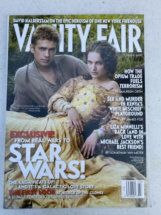 Vanity Fair March 2002 Star Wars Ep.  Ii Natalie Portman Hayden Christensen