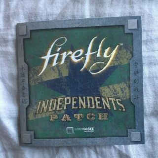 Firefly Independence Patch | Loot Crate December 2016 Revolution