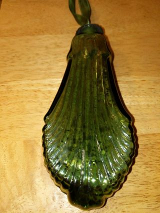 Midwest Kugel Heavy Green Glass Ornaments 2 2