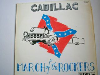 Cadillac March Of The Rockers Uk Lp 1978 Ex,  /ex,