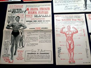 VTG 1953 He - Man Beefcake Charles Atlas Complete Body Building Program 13 Lessons 3