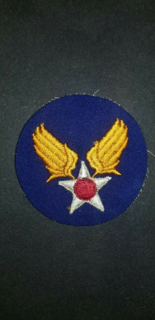 Ww2 Us Army Air Corps Forces Patch Usaaf Aaf Headquarters Patch Ssi Wool