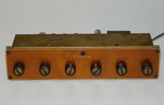 Vintage Pickering 410 Mono Vacuum Tube Preamplifier Audio Input Pre Amp Made Usa
