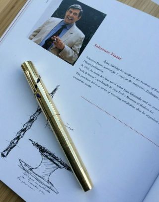 Omas Unicef 50th Circa 1996 Gianni Berengo Gardin Solid Gold 18k Incredible Pen