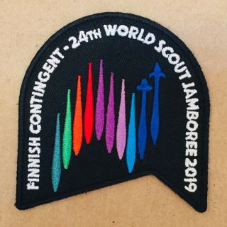 Finnish Contingent Finland 2019 24th World Boy Scout Jamboree Patch