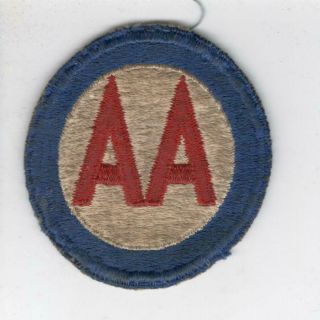Ww 2 Us Army Anti - Aircraft Command Patch Inv Y156