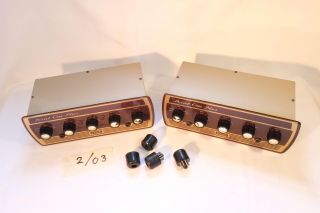 Leak Point One Plus valve preamps vintage tube another pair 2