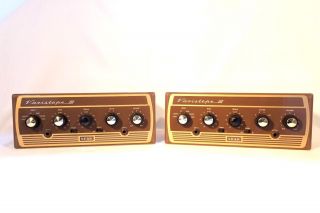 Leak Point One Plus valve preamps vintage tube another pair 3