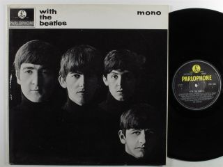 Beatles With The Beatles Parlophone Lp Vg,  Mono Uk
