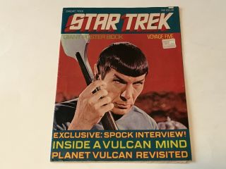 Star Trek Giant Poster Book Voyage 5 Mr Spock Leonard Nimoy