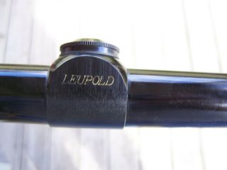 Leupold M8 8x40mm A.  O.  Rifle Scope Vintage 2