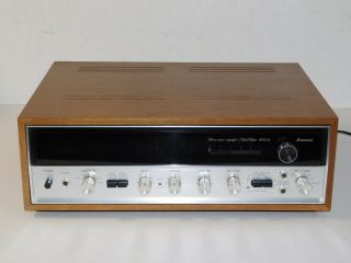 Vintage Sansui 5000a Stereo Receiver Am/fm Radio Tuner Amplifier With Wood Case