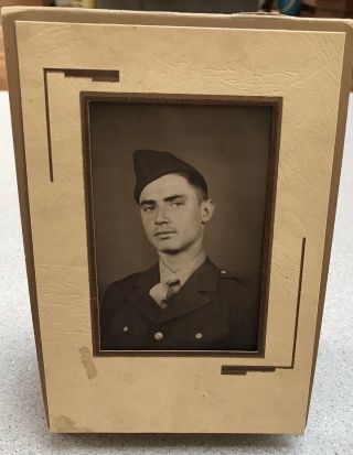 Early Ww2 U.  S.  Army Soldier 