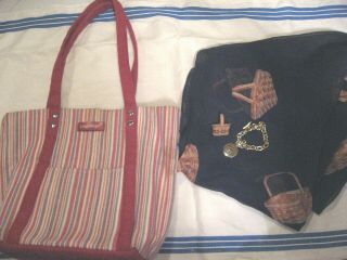 Know A Basket Case? 7 " Bracelet•1 " Pin•34 " Scarf•.  9 " Longaberger Bag/purse