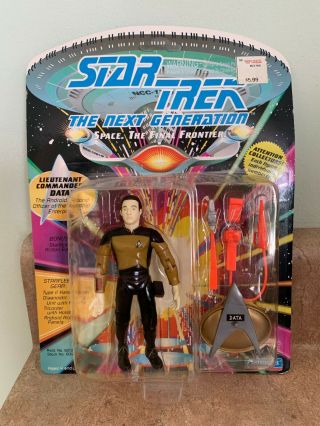 Star Trek Next Gen Lt Commander Data By Playmates