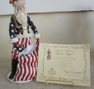 Duncan Royale Civil War History Of Santa 12 " Ltd Ed Figure Christmas Certified
