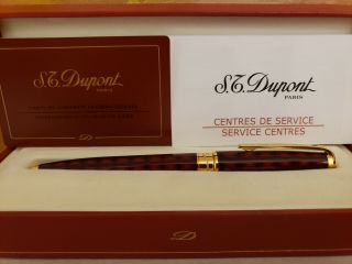S.  T.  Dupont Olympio Vertigo Lacquer Ballpoint Pen, 2