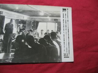 Press Photo Japan Subhas Chandra Bose has Press conference in Japan WWII 3