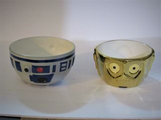 Star Wars R2 - D2 And C - 3po Ceramic Bowl Set