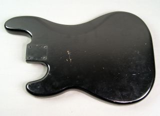 1970 ' s Fender Precision Bass Body Black Vintage American 1972 1973 1974 1975 2