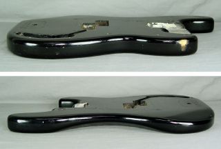 1970 ' s Fender Precision Bass Body Black Vintage American 1972 1973 1974 1975 3
